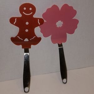 Amco Houseworks Stainless Steel Spatula Set of Two